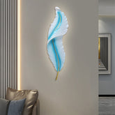 Modern Luxury Feather Wall Lamp | Yedwo Design